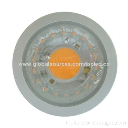 High-efficiency COB 5W MR16 LED Spotlight, SGS-certified